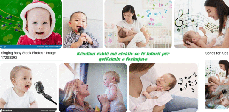 Këndimi është më efektiv se të folurit për qetësimin e foshnjave