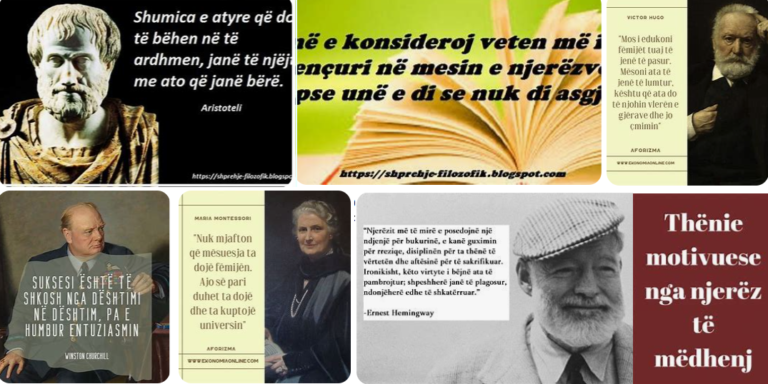 100 thënie inspiruese nga njerëzit e mençur të botës