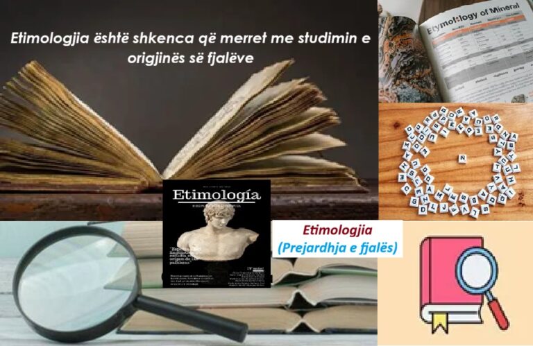 Etimologjia çfarë studjon?
