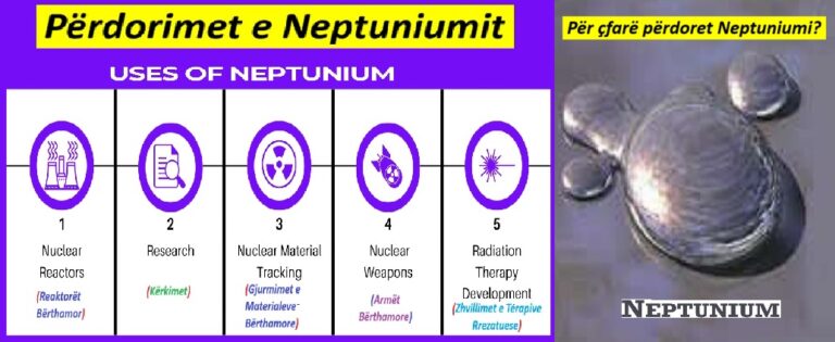 Për çfarë përdoret Neptuniumi?