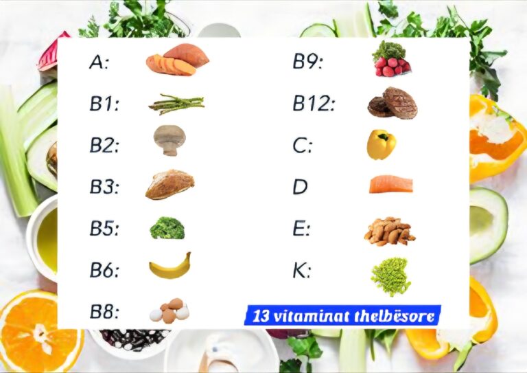 13 Vitaminat Thelbësore